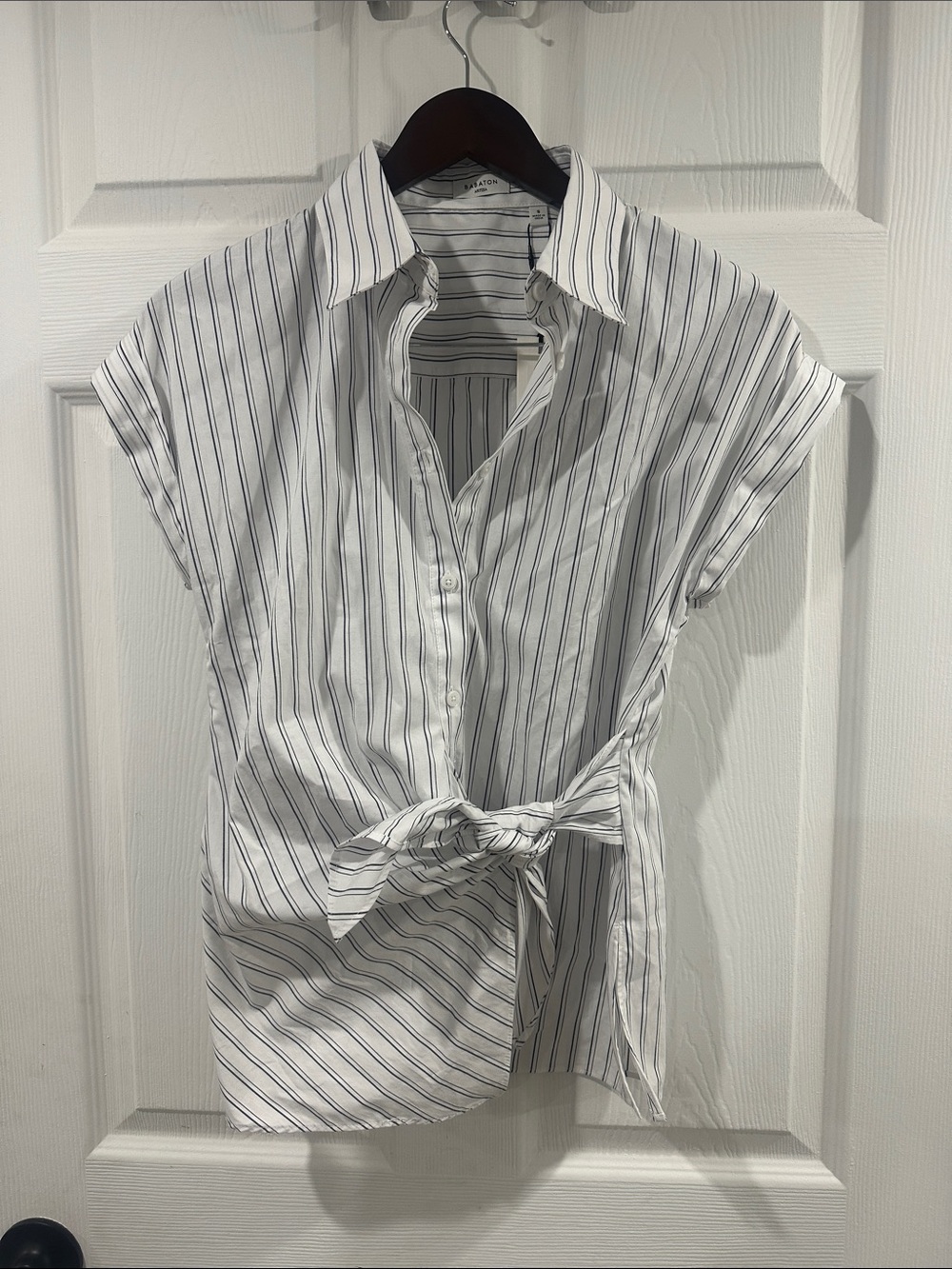 Aritzia Babaton Blueprint Shirt Size Small